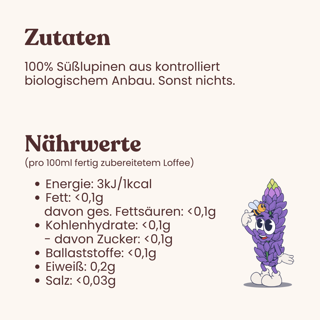 Bio Lupinenkaffee Probierpaket - 3 x 180g
