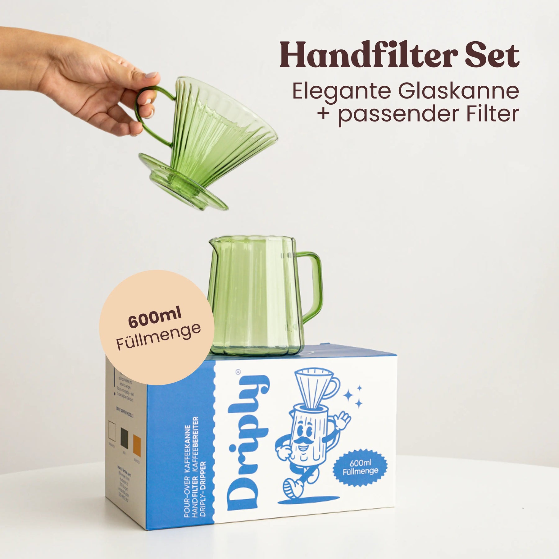 Driply Handfilter Modell 2 | Grün