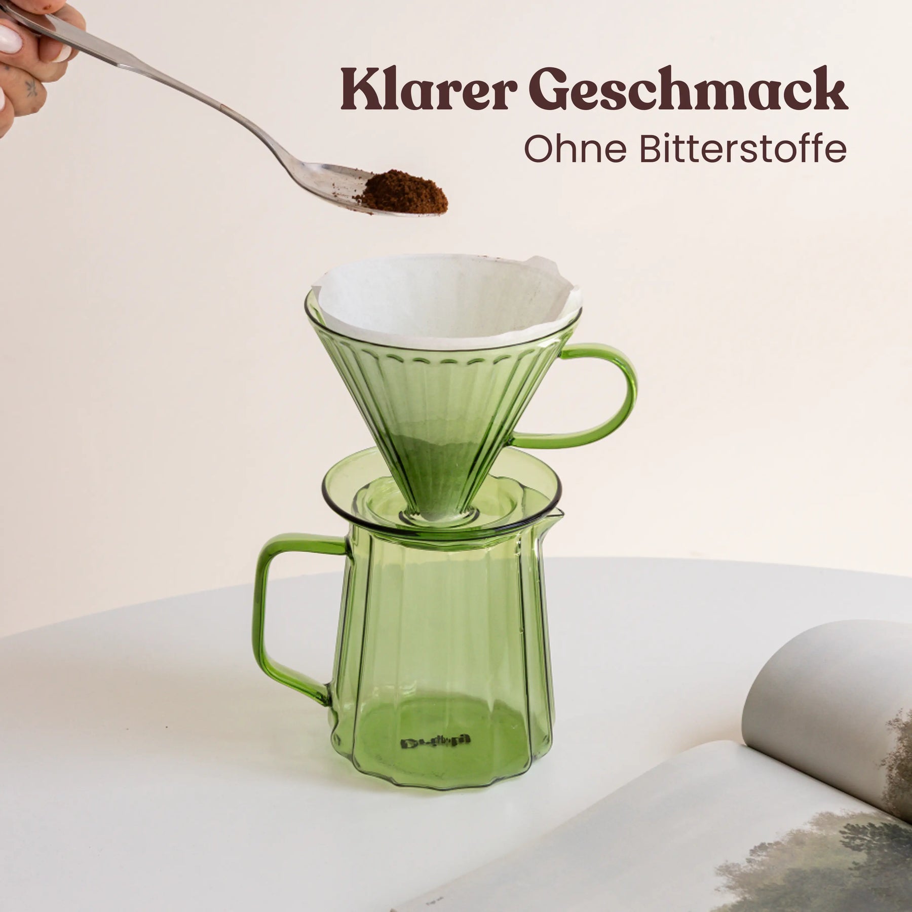 Driply Handfilter Modell 2 | Grün
