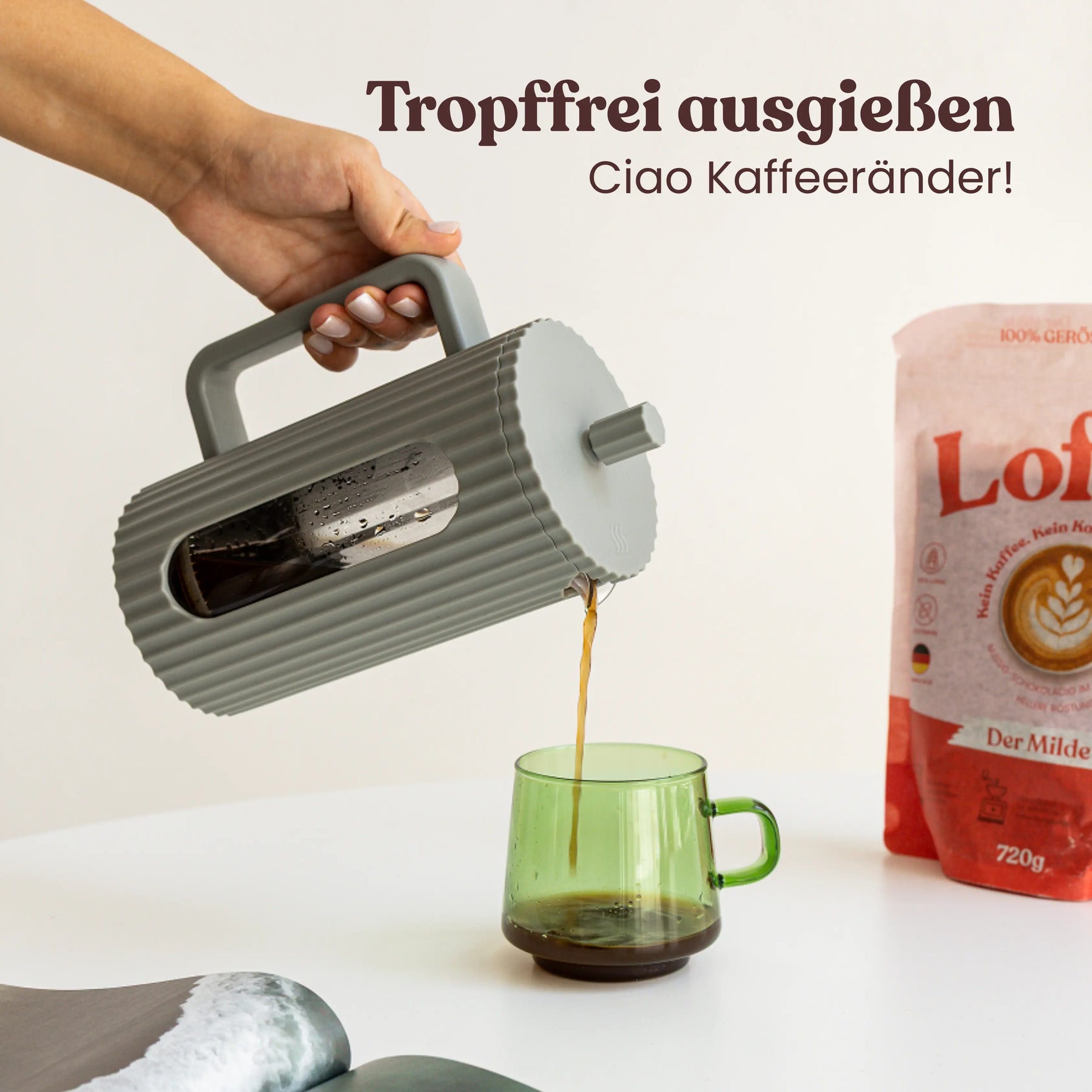 Driply French Press 1L | Mintgrün