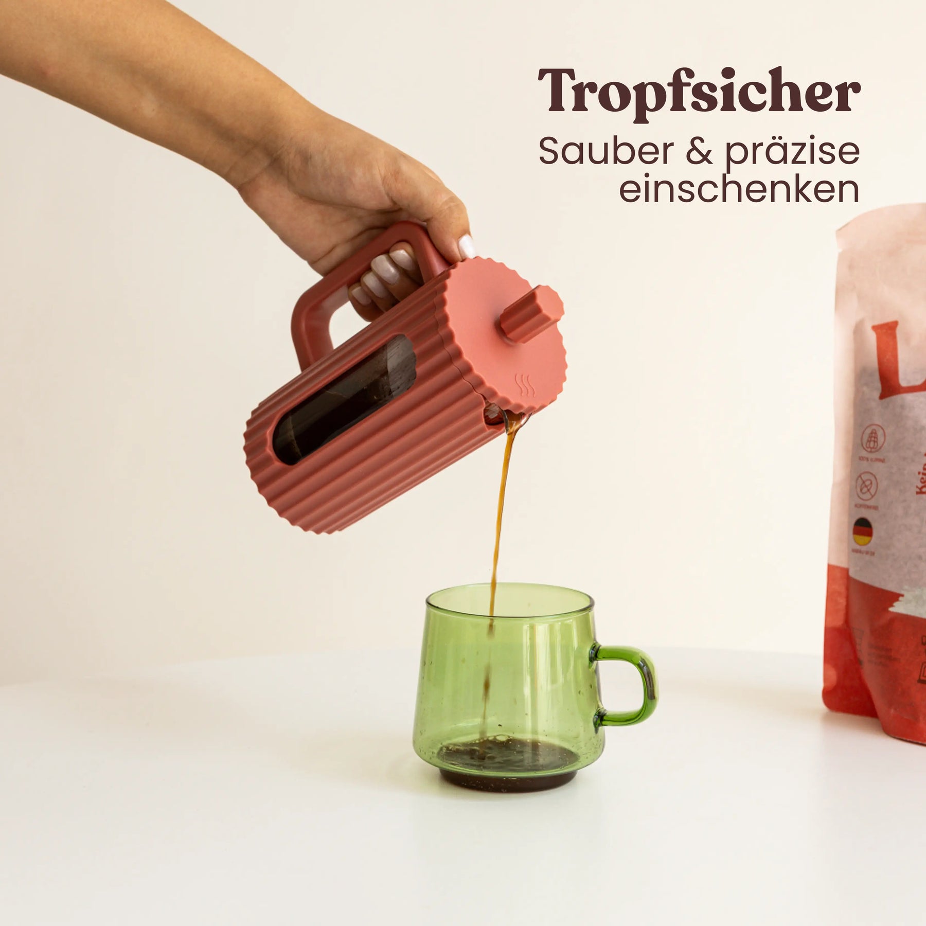 Driply French Press 350ml | Rosa