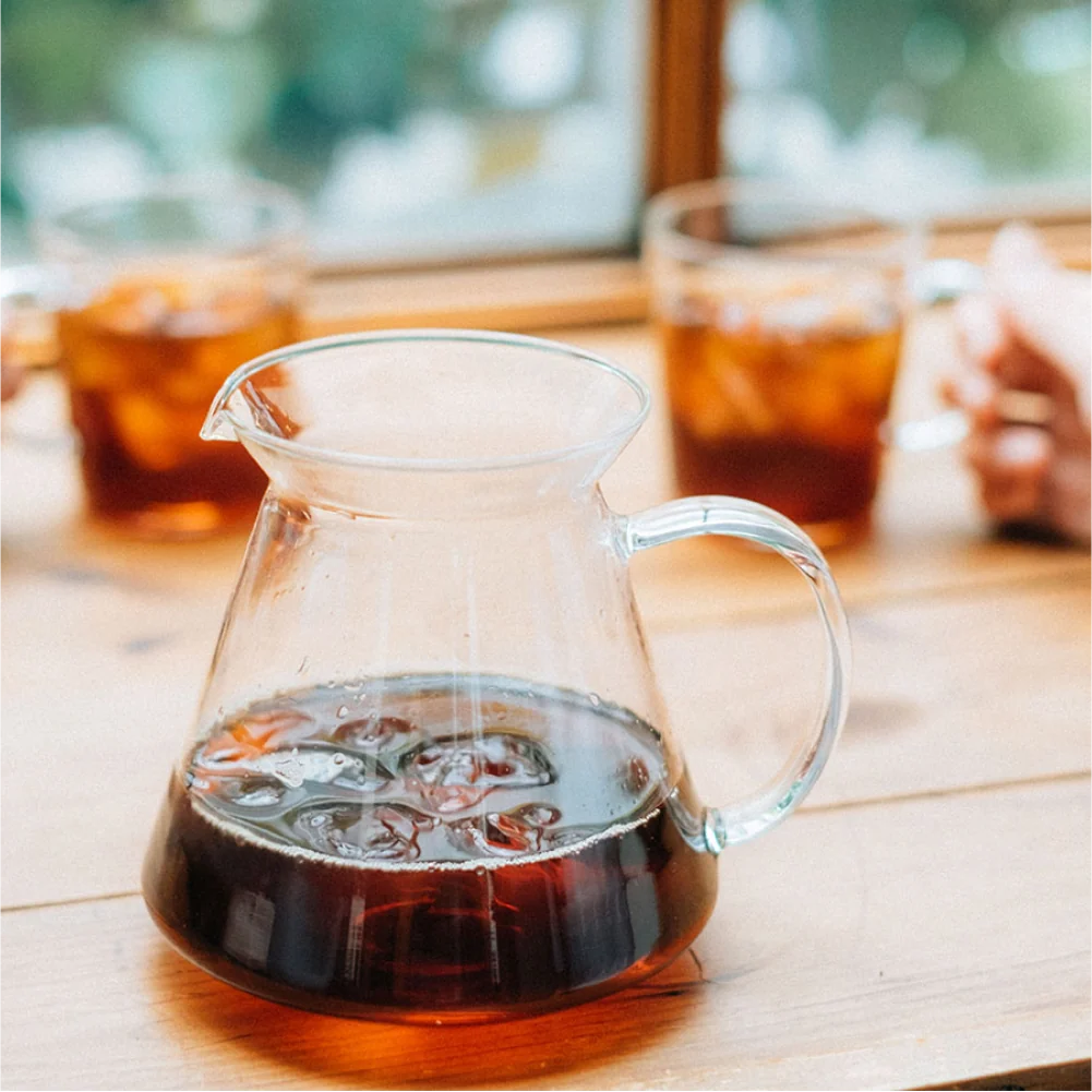Premium Set Loffee-Zubereitung aus Glas | Hario V60)
