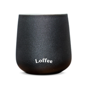 Loffee-Tasse aus Keramik (doppelwandig)