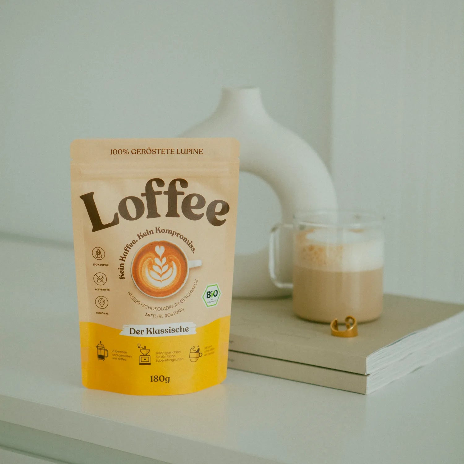 Bio lupinová káva - "klasika" Loffee