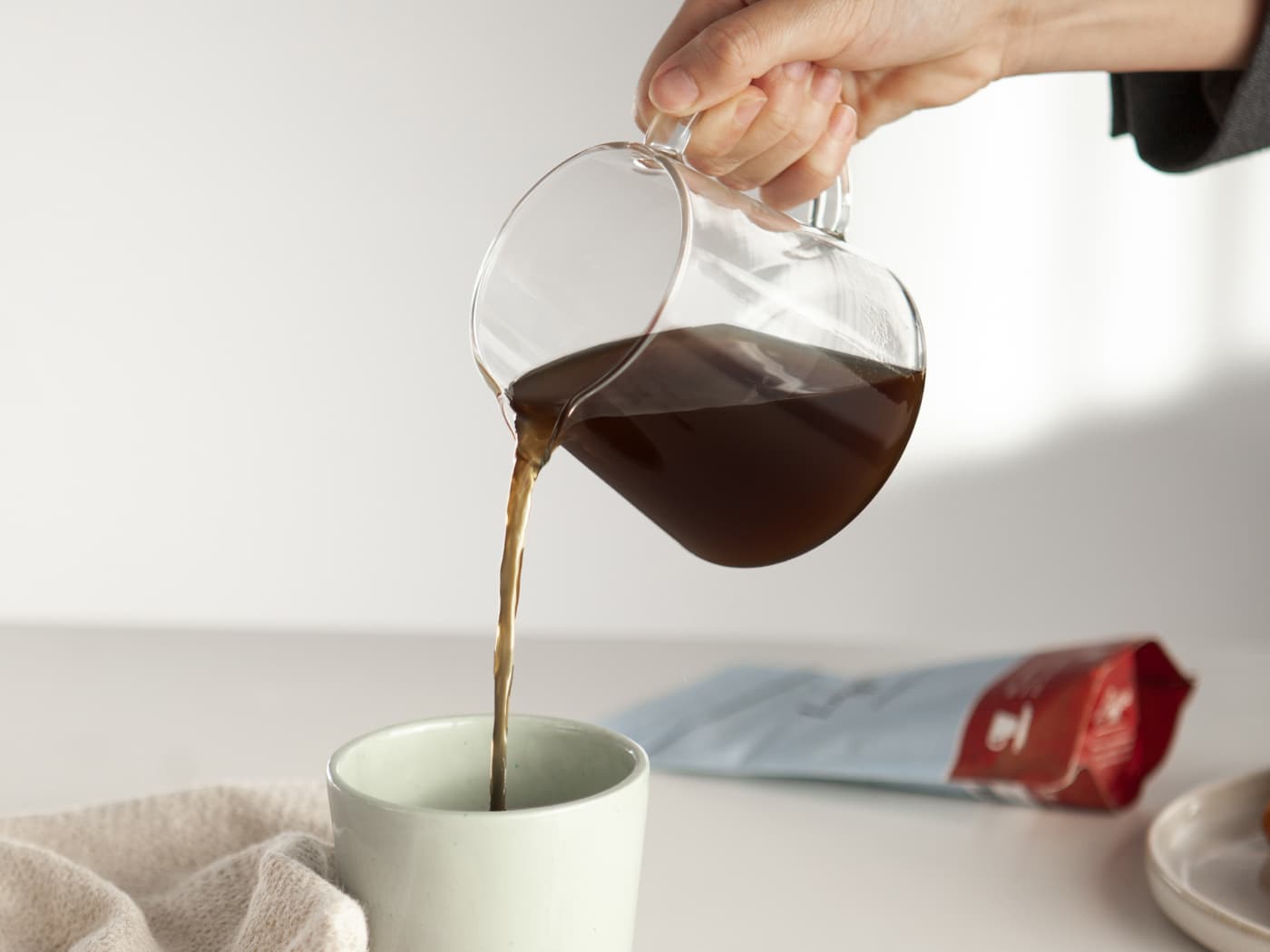 kaffee-alternative in Kaffeetasse