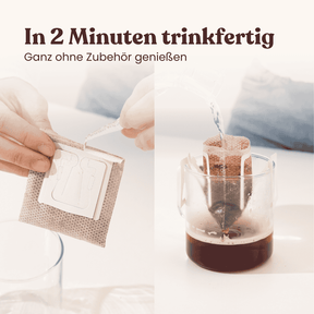 Bio Lupinenkaffee im Minifilter | Perfekt für unterwegs | 15 Portionen