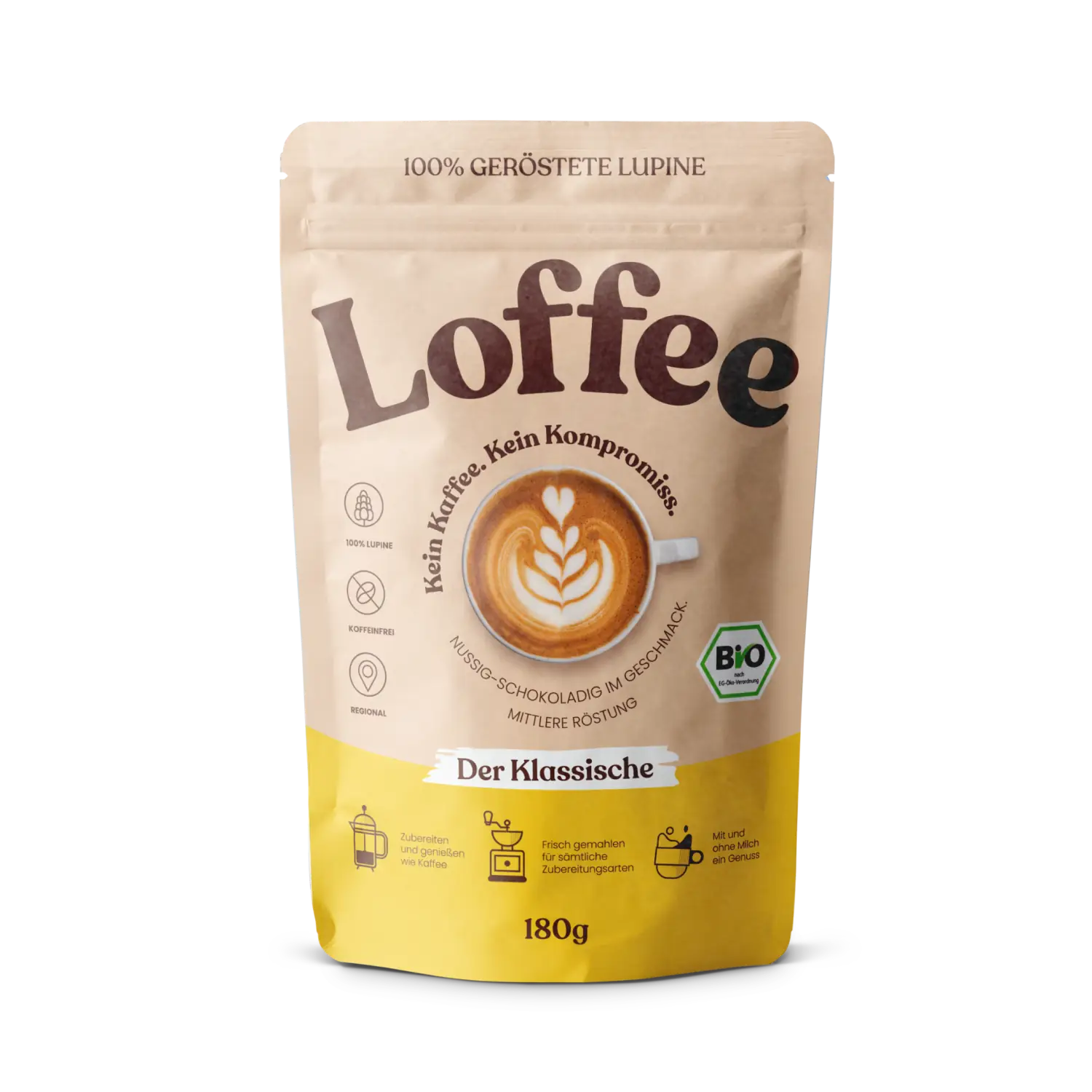 🎁 Bio Lupinenkaffee - "Der Klassische" Loffee (100% off)