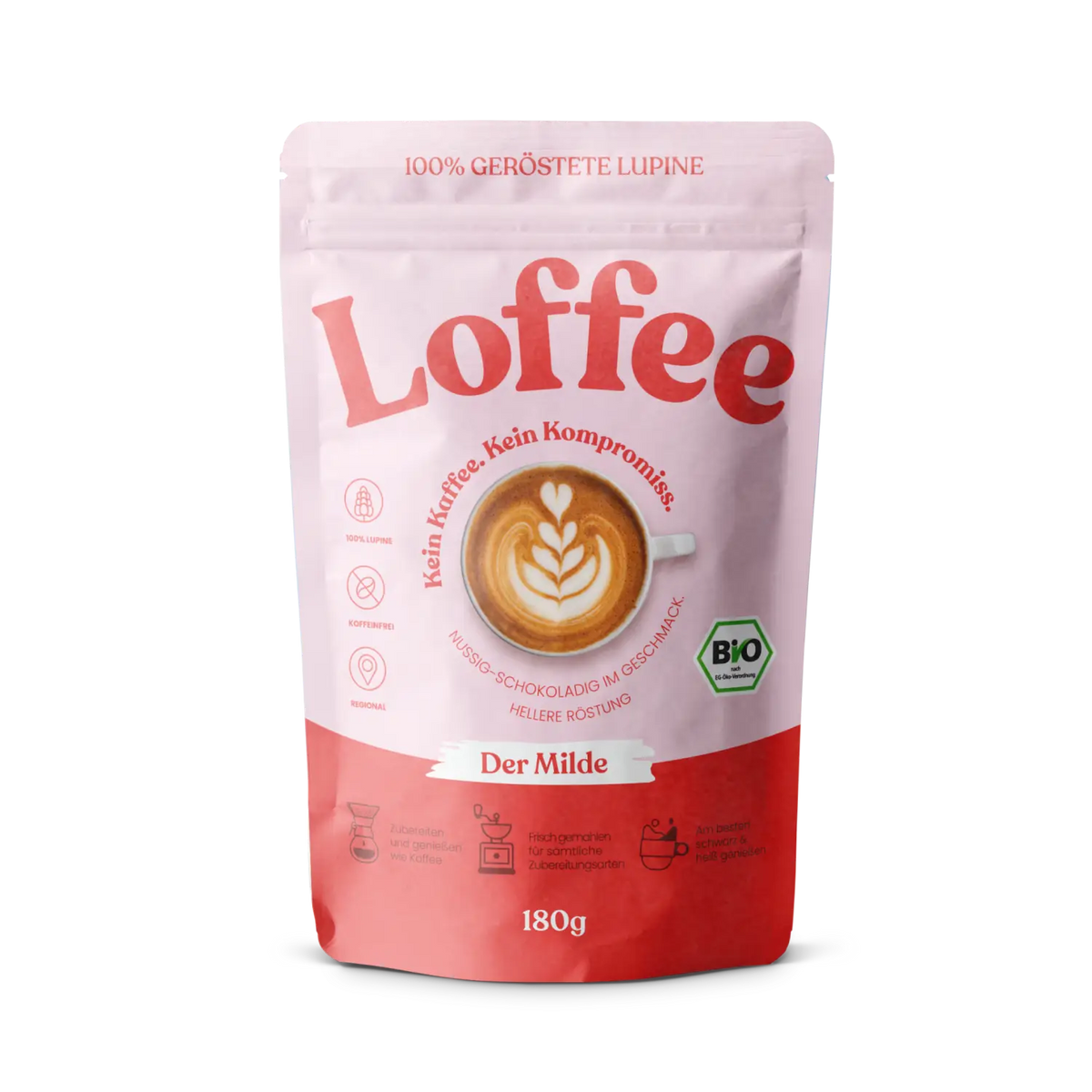 🎁 Bio Lupinenkaffee - "Der Milde" Loffee (100% off)