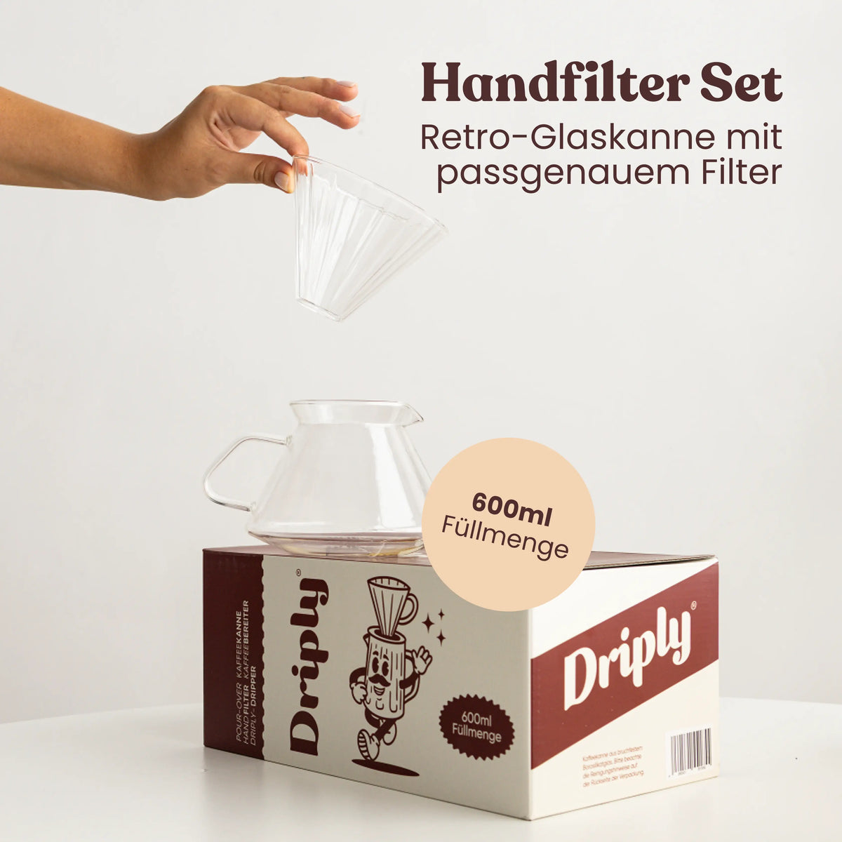 Driply Dripper Modell 1 | Transparent