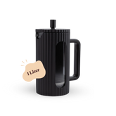 Driply French Press 1L | Schwarz