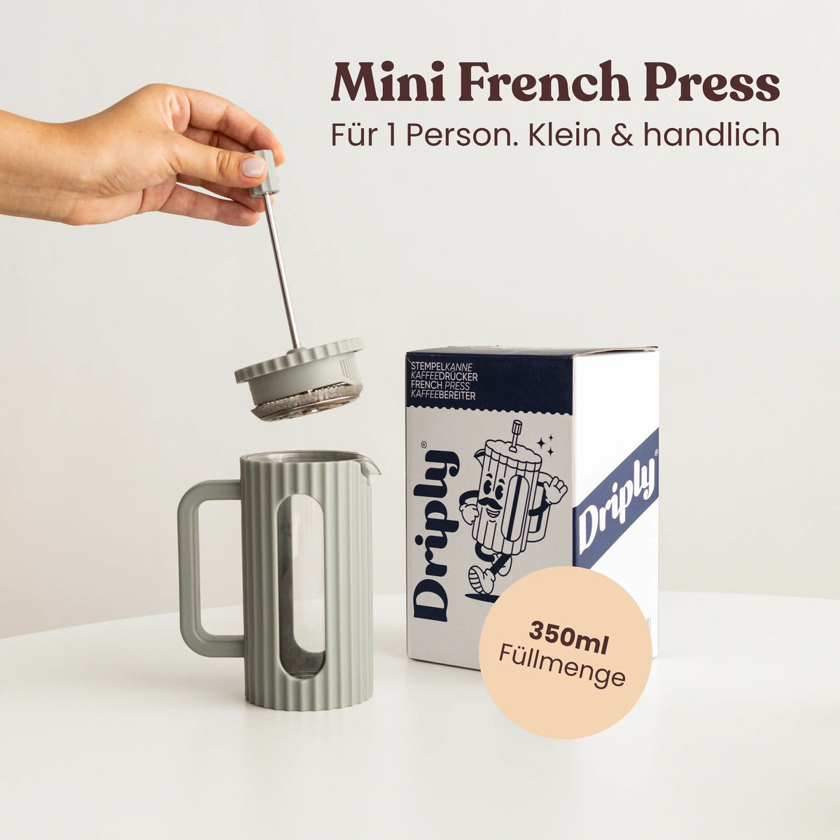 Driply French Press 350ml | Mintgrün