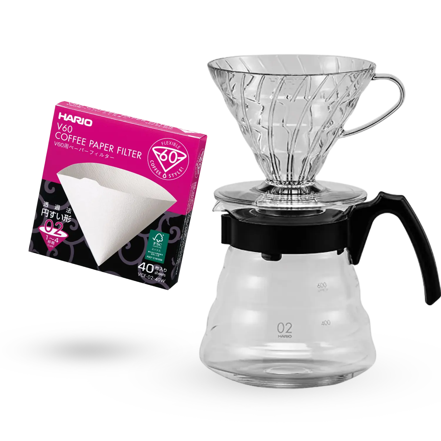 Einsteigerset Loffee-Zubereitung (Hario V60)