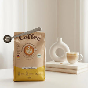 Loffee-Klammer mit Dosierlöffel | 2-in-1