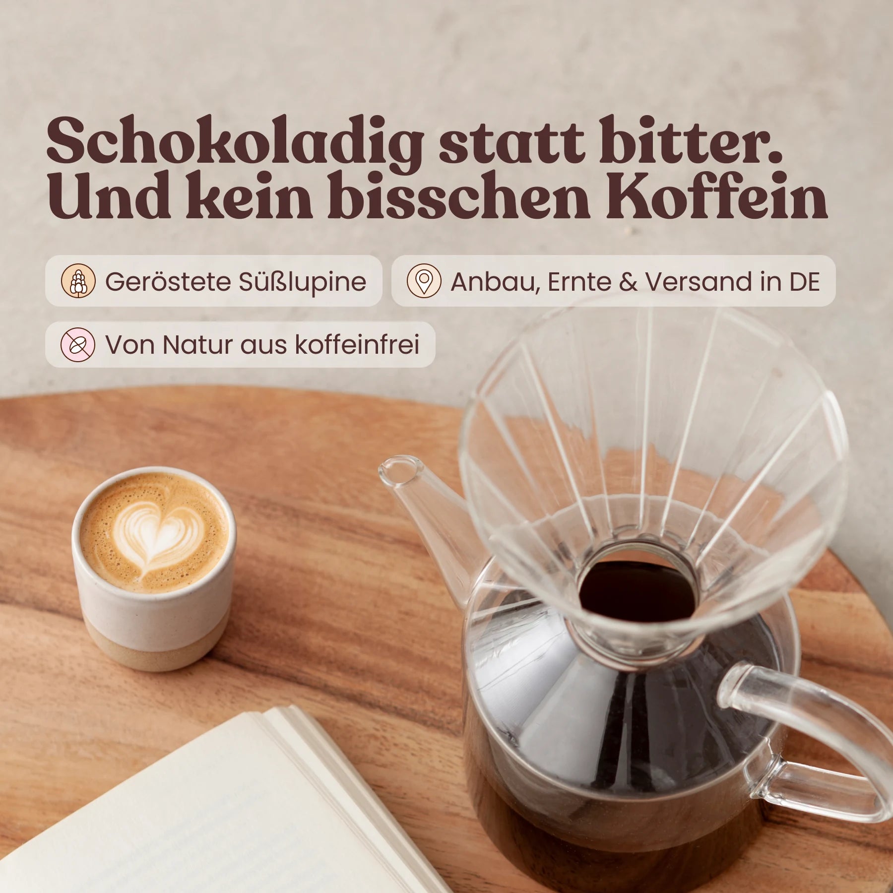 Bio Lupinenkaffee Probierpaket - 3 x 180g