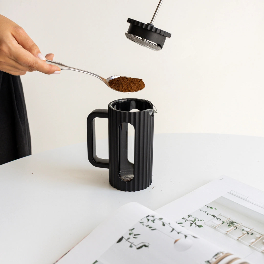 Loffee Starter-Set | 3 Sorten Bio Lupinenkaffee + French Press